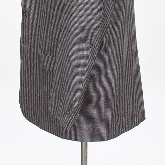 NEW Walter Morton HSM 46R Gray Solid Wool 2B Sport Coat Blazer Jacket V9… - Picture 8 of 11